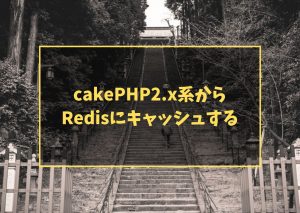 cakePHP2.x系からRedisにキャッシュする